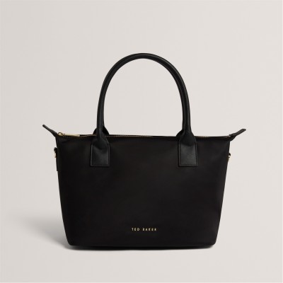 чанта,дамски,чанти,дамски,летни,чанти,и,портмонета,несесери,аксесоари,на,разпродажба,чанти,за,училище,ted,baker,ted,nylon,tote,bag,ld63,black