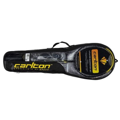 градина,/,на,открито,бадминтон,игри,carlton,4,player,badminton,set,black,yellow