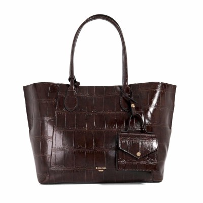 dune,london,women,s,dexterity,tote,bag,chocolate