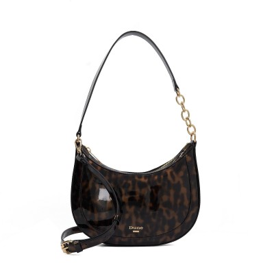 dune,london,women,s,diversion,shoulder,bag,leopard