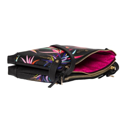 всички,чанти,аксесоари,на,разпродажба,sara,miller,london,sara,zip,crossbody,ld54,black,bamboo