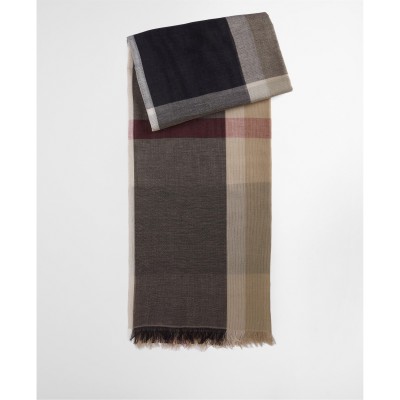 barbour,womens,esther,scarf,rosewood,tart