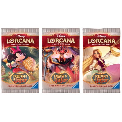 disney,lorcana,reign,of,jafar,booster,pack,card,games,booster,pack