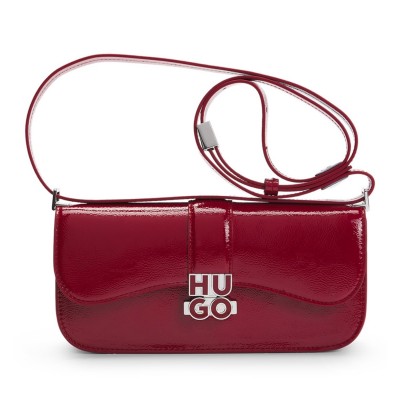 всички,чанти,аксесоари,на,разпродажба,hugo,faux,leather,shoulder,bag,medium,red