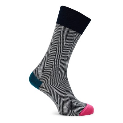 чорапи,на,разпродажба,всички,чорапи,happy,socks,herringbone,pop,navy
