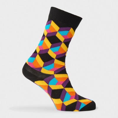 happy,socks,optiq,square,pop,black
