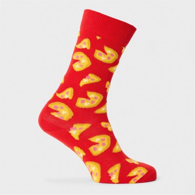 чорапи,на,разпродажба,всички,чорапи,happy,socks,pizza,sk,99,light,red