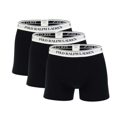 боксерки,бельо,за,училище,мъжко,бельо,ralph,lauren,3,pack,of,trunks,black,white