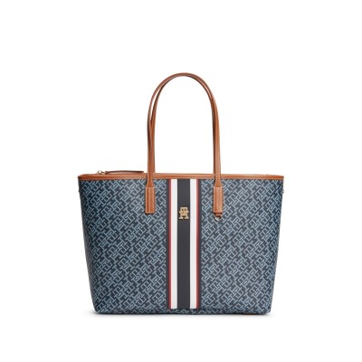 всички,чанти,tommy,hilfiger,tommy,monoplay,tote,ld62,blue,mix