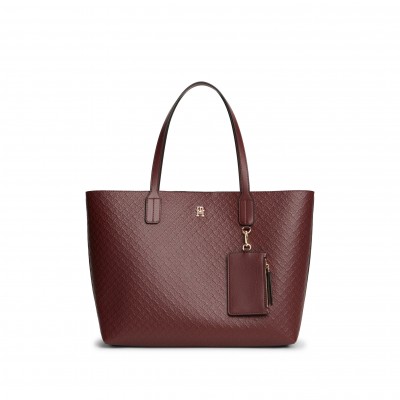 tommy,hilfiger,women,s,tote,bag,oxblood