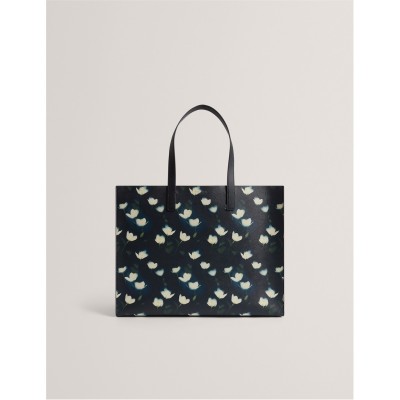 чанта,дамски,летни,чанти,и,портмонета,несесери,портмонета,ted,baker,ted,xlprint,icon,bag,ld61,navy