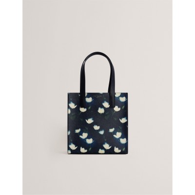 ted,baker,small,tulip,printed,icon,tote,bag,navy