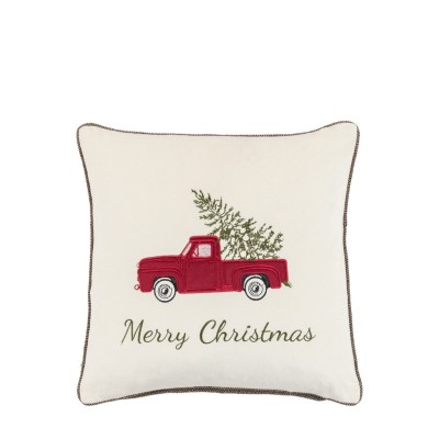 gallery,merry,christmas,car,cushion,450x450mm,white