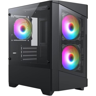 cit,level,1,mini,tower,micro,atx,gaming,pc,case,black,black