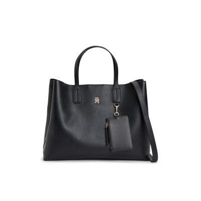 tommy,hilfiger,women,s,satchel,bag,black