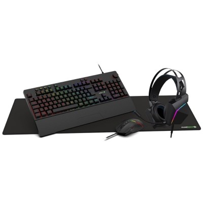 gamemax,pro,4,in,1,keyboard,mouse,headset,mouse,pad,combo,kit,black