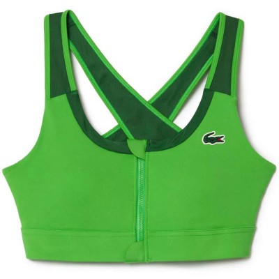 бюстие,lacoste,sport,zipped,colour,block,stretch,bralette,green