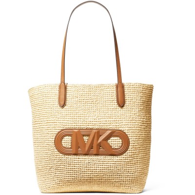 всички,чанти,аксесоари,на,разпродажба,michael,michael,kors,women's,eliza,woven,straw,tote,bags,nat,lugg
