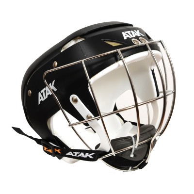 atak,sports,hurling,helmet,senior,black,white