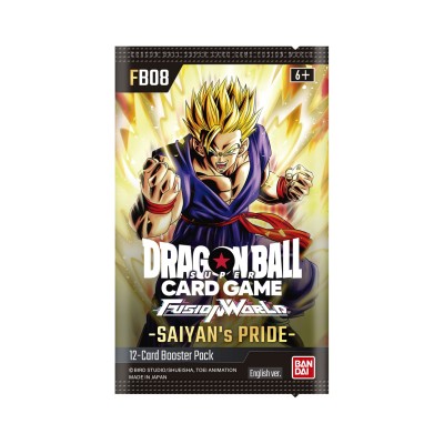 игри,и,технологии,dragon,ball,ball,super,cg:,booster,pack,saiyans,pride,fusion,world,08,(fb08),booster,pack