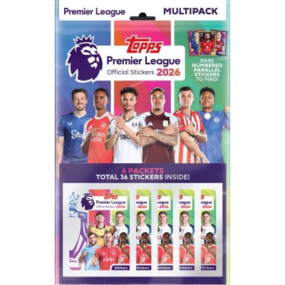 игри,и,технологии,topps,premier,league,stickers,2026,multipack,multipack