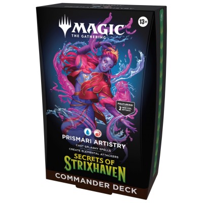 игри,и,технологии,magic,the,gathering,secrets,of,strixhaven,commander,deck,prismari,artistry,prismari,art