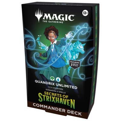 игри,и,технологии,magic,the,gathering,secrets,of,strixhaven,commander,deck,quandrix,unlimited,quandrix,unl