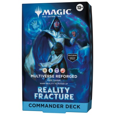 magic,the,gathering,magic,the,gathering,reality,fracture,commander,deck,multiverse,reforged,commander,deck