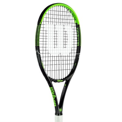 wilson,blade,proteam,tennis,racket,green,black