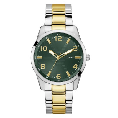 часовник,часовници,guess,guess,monte,watch,sn52,gold,green