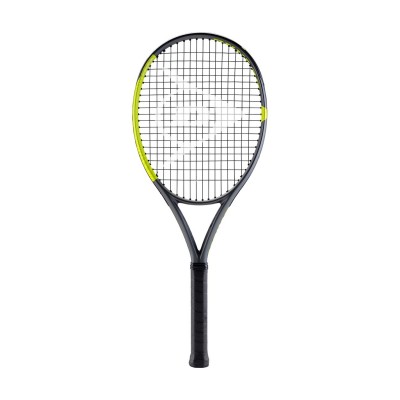 dunlop,sx,team,260,g2,tennis,racket,grey,yellow