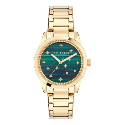 часовник,часовници,аксесоари,на,разпродажба,ted,baker,ted,baker,coolly,watch,gold,green