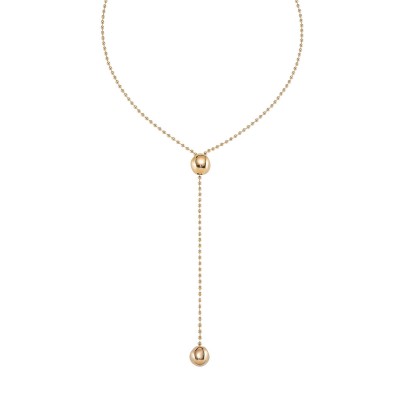 unode50,18k,gold,plated,necklace,gold