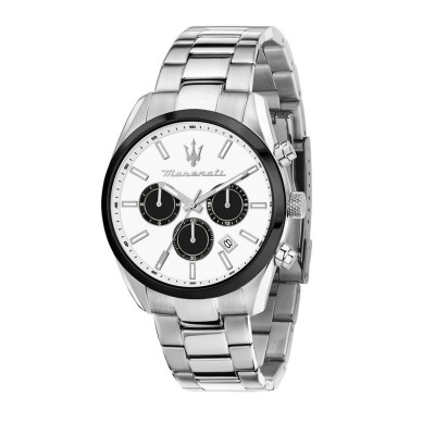 часовник,часовници,аксесоари,на,разпродажба,maserati,attrazione,watch,white,silver