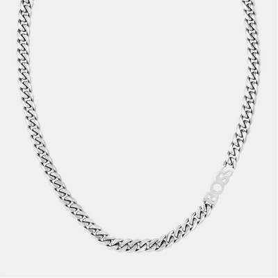 бижутерия,boss,gents,boss,kassy,chain,necklace,silver