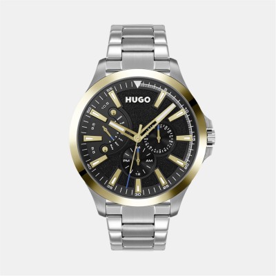 часовник,часовници,hugo,gents,hugo,#leap,bracelet,watch,silver