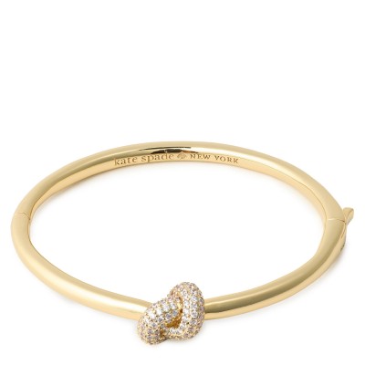 kate,spade,ks,pave,hinge,bangle,ld64,clear,gold
