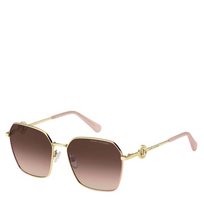 marc,jacobs,women,s,square,sunglasses,gold,pink