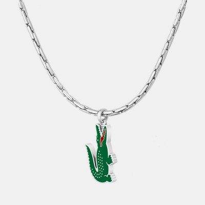 lacoste,gents,arthor,necklace,silver