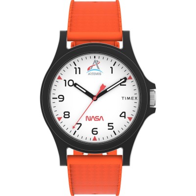 часовници,timex,timex,nasa,artemis,sn62,white,black