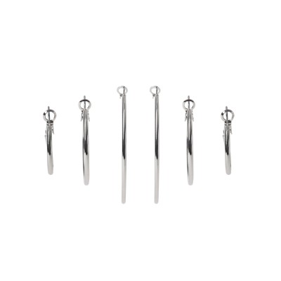 miso,3,pack,mix,hoops,silver