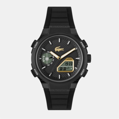 часовник,часовници,lacoste,lacoste,mens,lc33,analog,digital,watch,black