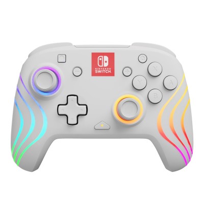 игри,и,технологии,pdp,afterglow&#8482;,wave,nintendo,wireless,controller:,white,with,motion,white