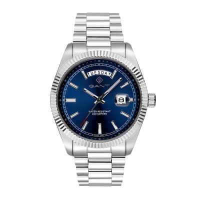 часовници,gant,gant,fairfax,wide,sn54,blue,silver