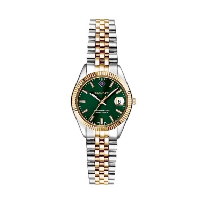 часовници,gant,gant,sussex,mini,54,green,gold