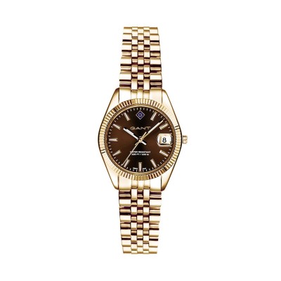 часовници,gant,gant,sussex,mini,54,brown,gold
