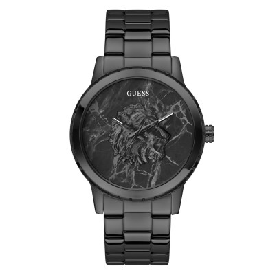 часовник,бижутерия,часовници,guess,men's,monarch,analogue,quartz,watch,black,black