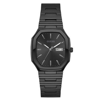 часовник,бижутерия,часовници,аксесоари,на,разпродажба,guess,men's,oliver,quartz,analogue,watch,black,black