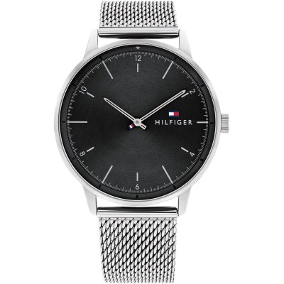 часовник,часовници,tommy,hilfiger,hendrix,watch,black