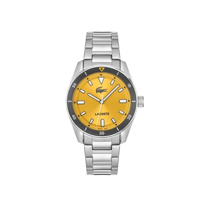 часовник,часовници,lacoste,lacoste,watches,men's,boston,39mm,3,hands,watch,yellow,steel
